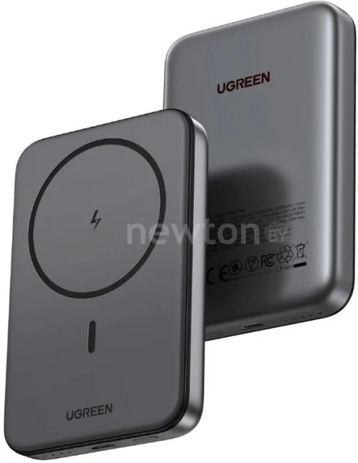 Внешний аккумулятор Ugreen PB561 10000mAh (серый)
