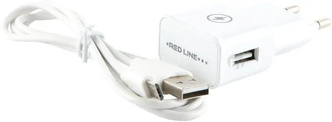 Сетевое зарядное Red Line NT-1A microUSB