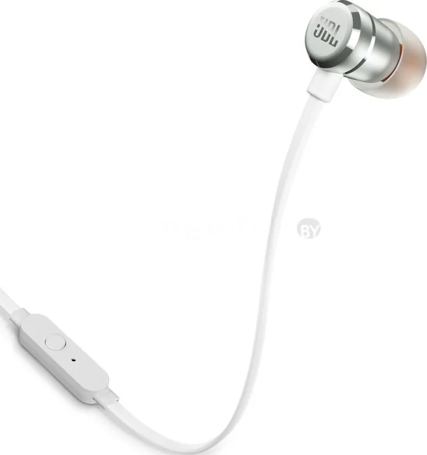 Наушники с микрофоном JBL T290 (серебристый)