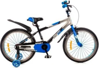 Детский велосипед Favorit Sport 20 SPT-20BL2 (черный/синий)