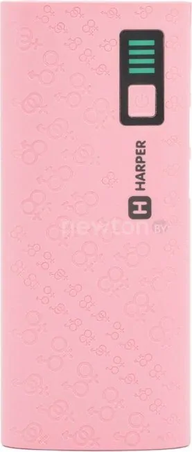 Портативное зарядное устройство Harper PB-10007 (розовый)