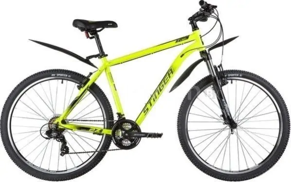 Велосипед Stinger Element STD 27.5 р.20 2020 (салатовый)