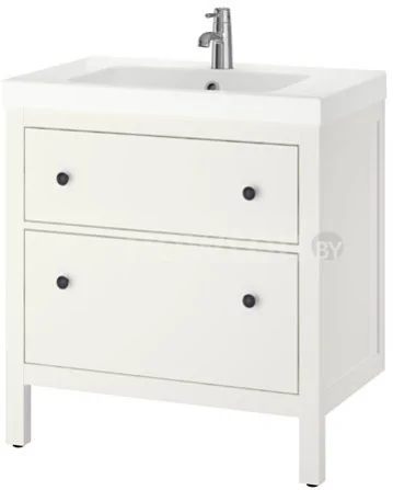 Ikea Тумба под умывальник Хемнэс/Оденсвик 192.279.18 (белый)