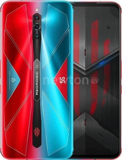Телефон Nubia RedMagic 5S 12GB/256GB международная версия (красный/синий)
