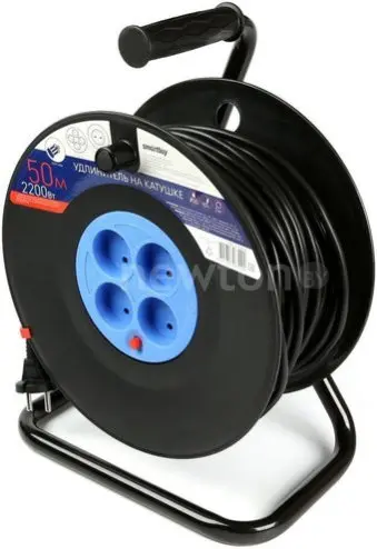 Удлинитель на катушке SmartBuy SBE-10-4-50-N