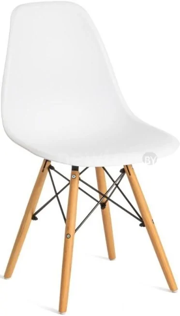 Стул TetChair Cindy Eames mod. 001 (белый/дерево береза)