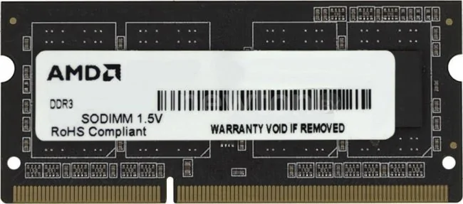 Оперативная память AMD Radeon Value 2GB DDR3 SO-DIMM PC3-10600 (R332G1339S1S-UO)