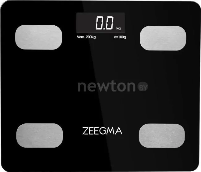 Напольные весы Zeegma Gewit (черный)