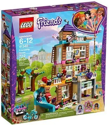Конструктор LEGO Friends 41340 Дом дружбы