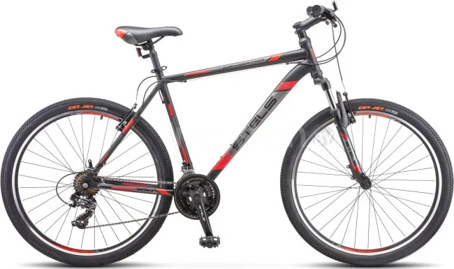 Велосипед Stels Navigator 700 V 27.5 V020 р.19 2019 (черный/красный)