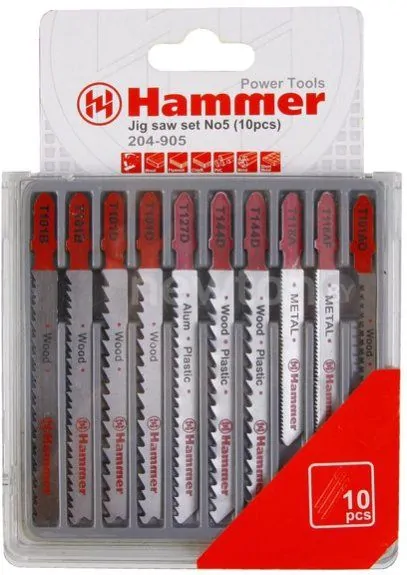 Набор оснастки Hammer 204-905 (10 предметов)