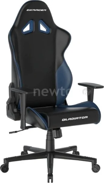 Игровое (геймерское) кресло DXRacer OH/G2300 (черный/синий)