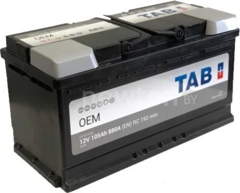 Автомобильный аккумулятор TAB OEM 105 R (105 А·ч)