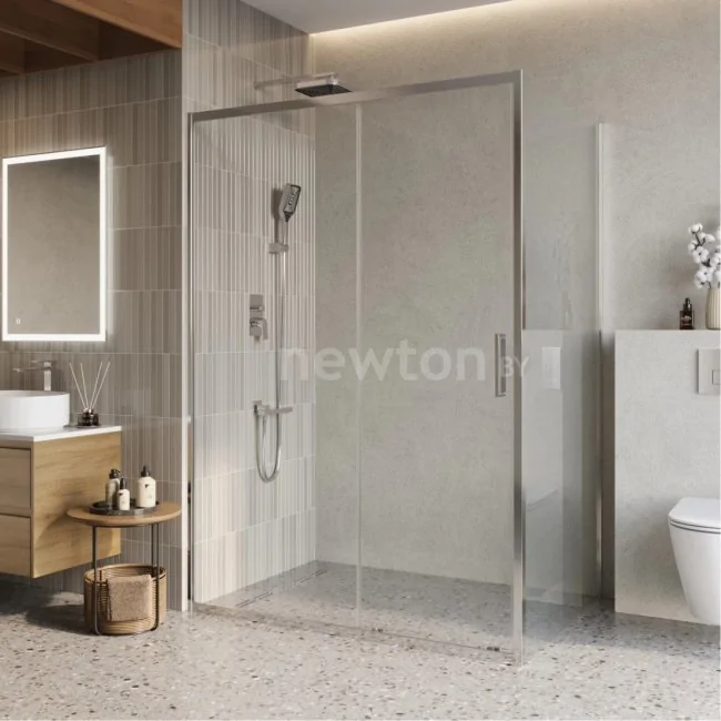 Душевой уголок BelBagno LUCE-AH-1-150/80-C-Cr