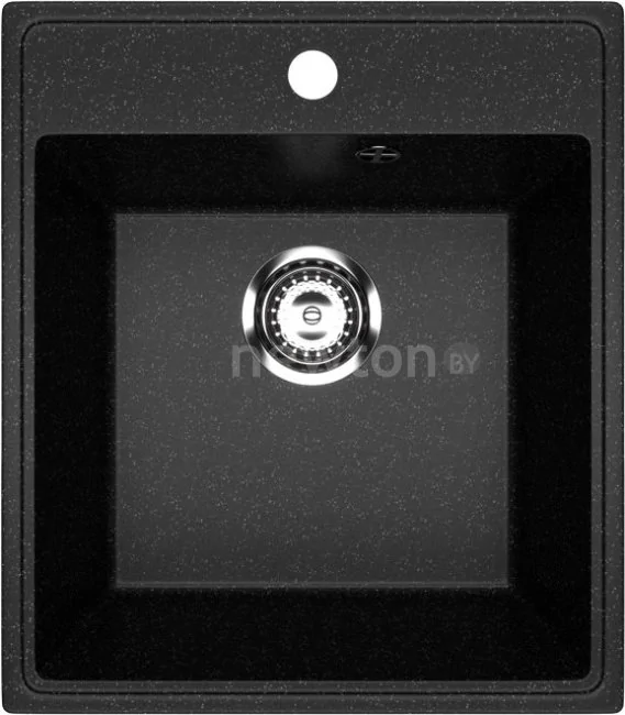 Кухонная мойка Mixline ML-GMU02 556716 (черный камень)