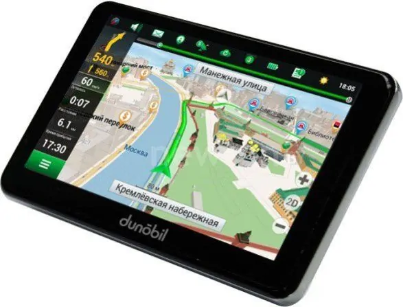 GPS навигатор Dunobil Plasma 5.0