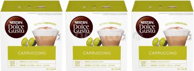 Кофе в капсулах Nescafe Dolce Gusto Cappuccino капсульный 3x16 шт (24 порции)
