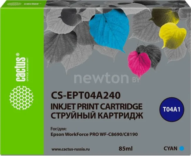 Картридж CACTUS CS-EPT04A240 (аналог Epson EPT04A240)