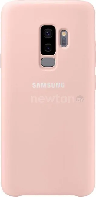 Чехол Samsung Silicone Cover для Samsung Galaxy S9 Plus (розовый)