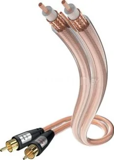 Кабель Inakustik Star Audio Cable 2хRCA - 2хRCA (0.75 м, прозрачный)