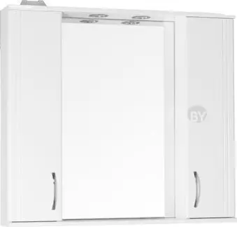 Symbolite Шкаф с зеркалом для ванной Панда 900/С