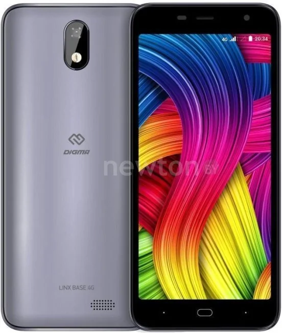 Телефон Digma Linx Base 4G (серый)