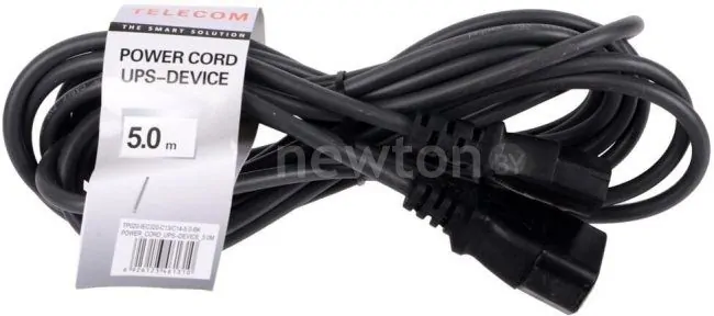 Кабель Telecom TP020-IEC320-C13/C14-5.0-BK