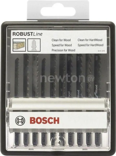Набор оснастки Bosch 2607010540 (10 предметов)