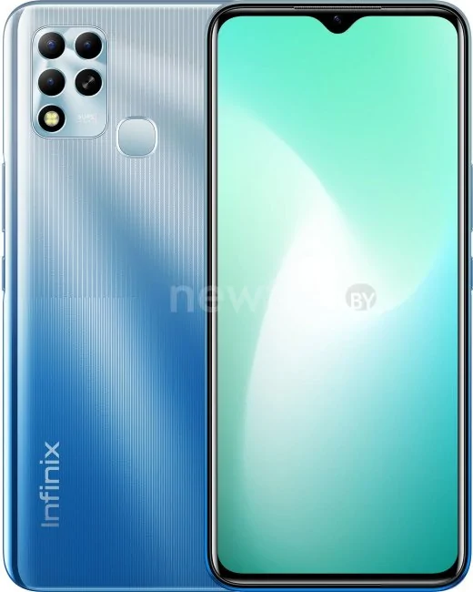 Телефон Infinix Hot 11 Helio G37 4GB/128GB (голубой)