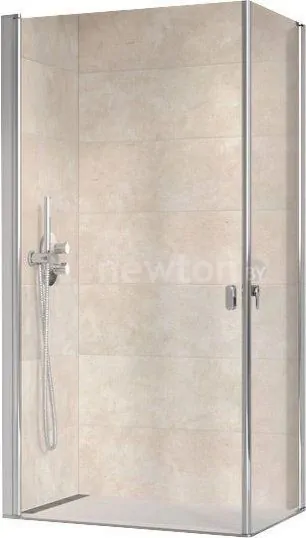 Душевой уголок Ravak Chrome CRV1+CRV1 100x80 (прозрачный/сатин)
