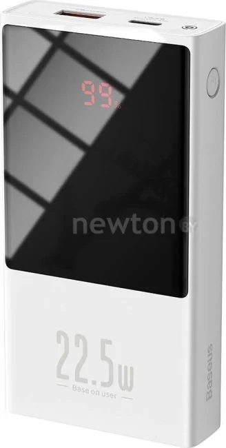 Портативное зарядное устройство Baseus Super Mini Digital Display PPMN-A02 10000mAh (белый)