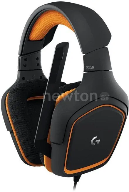 Наушники с микрофоном Logitech G231 Prodigy (черный/оранжевый)