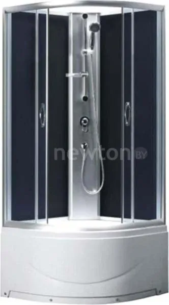 Душевая кабина Avanta 519/7 EC 90x90 (хром/серое стекло)