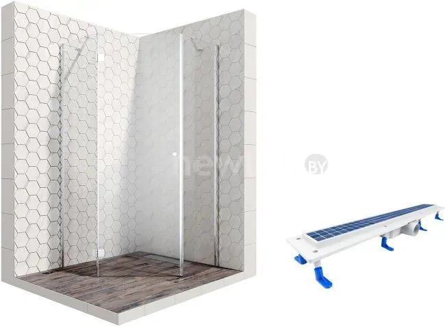 Душевой уголок Ambassador Set 12011112L-ST4
