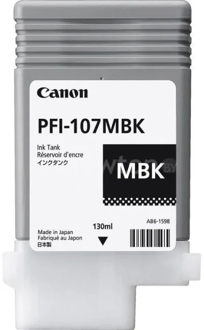 Картридж Canon PFI-107MBK