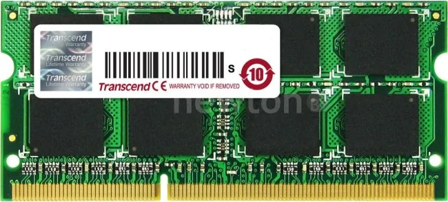 Оперативная память Transcend JetRam 4GB DDR3 SO-DIMM PC3-12800 (TS512MSK64V6N)