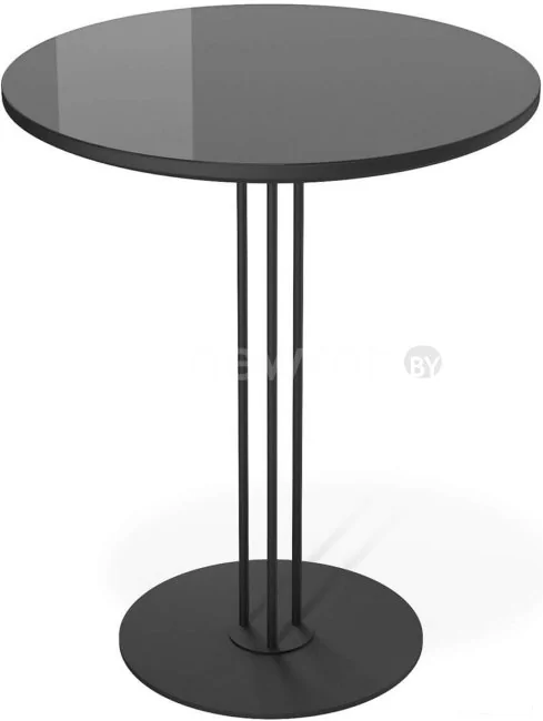 Журнальный столик Sheffilton SHT-CT54/H43 251880 (черный/черный муар)