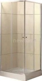 Душевой уголок BelBagno UNO-195-AH-2-100/80-C-Cr (прозрачное стекло)