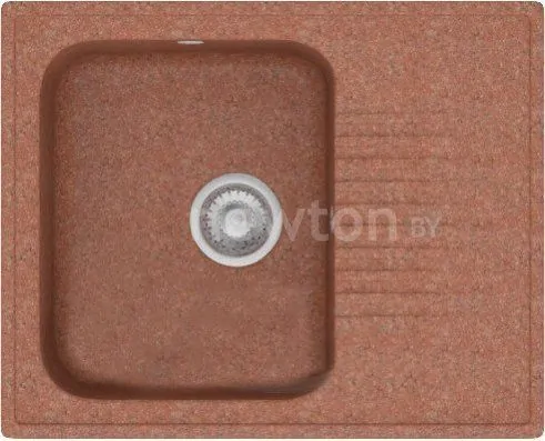 Кухонная мойка Polygran F-07 (терракот)