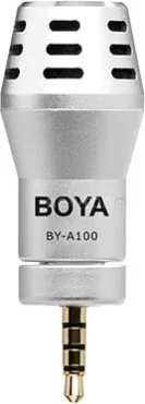 Микрофон BOYA BY-A100 (серебристый)