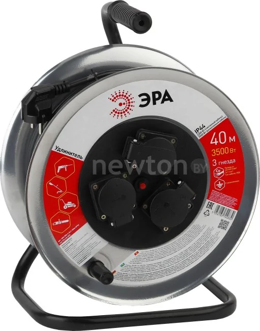 Удлинитель ЭРА RM-3-3x1-40m-IP44