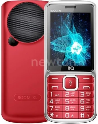 Кнопочный телефон BQ BQ-2810 Boom XL (красный)