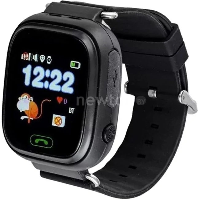 Детские умные часы Wise Q80 (черный)