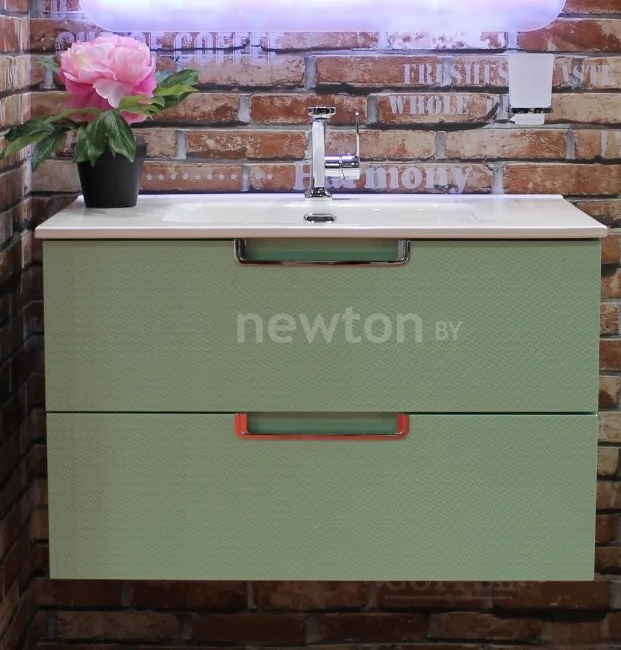 BelBagno Тумба под умывальник Leticia BB1000DDAC/MO (menta opaco)