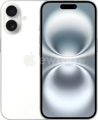 Телефон Apple iPhone 16 Dual eSim 256GB (белый)