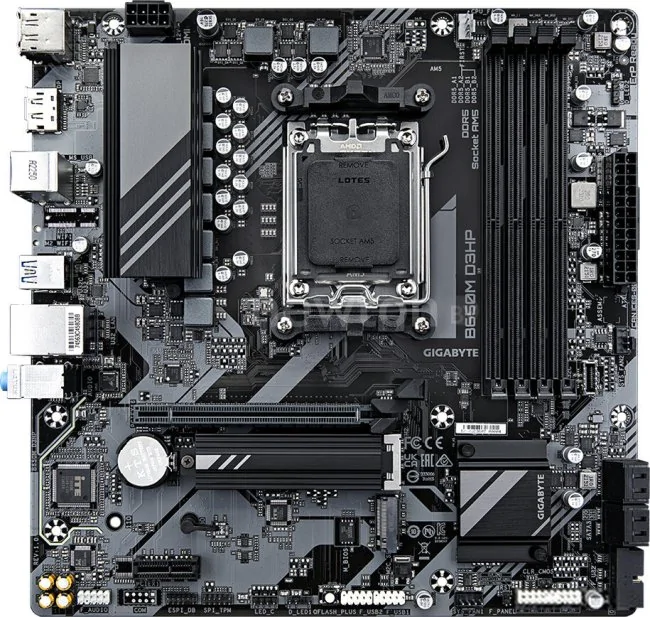 Материнская плата Gigabyte B650M D3HP (rev. 1.x)