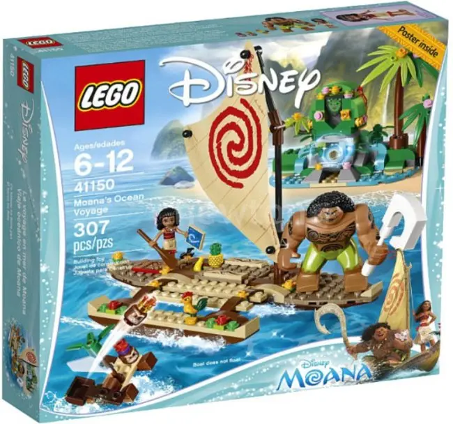 Конструктор LEGO Disney 41150 Путешествие Моаны через океан