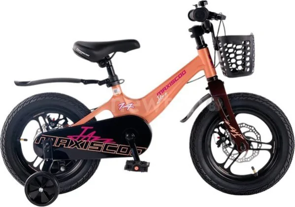 Детский велосипед Maxiscoo Jazz Pro 14 2025 MSC-J1441P (пудра, разобранный)