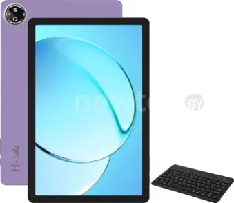 Планшет Horizont H-Tab Crystal 6GB/128GB LTE (с клавиатурой, лавандовый)
