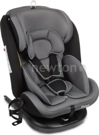 Детское автокресло Zlatek Cruiser Isofix Lux KRES3951 (серый/черный)